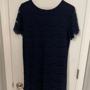 Lulus Navy Blue Dress
